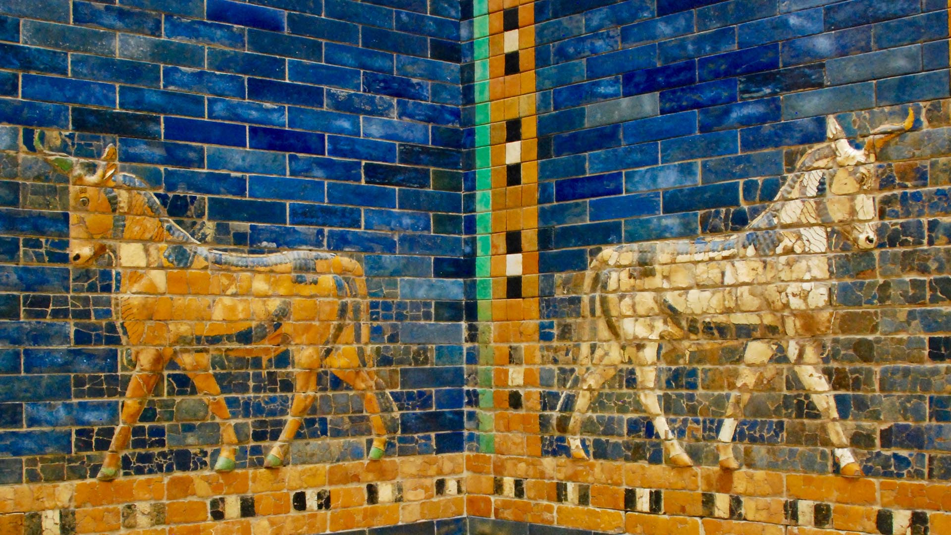 Aurouchs From The Ishtar Gate Babylon Iraq Pid