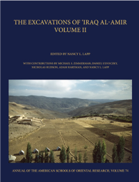 AASOR 74 Cover- The Excavations of Iraq Al-Amir, Vol II AASOR 74 Cover- The Excavations of Iraq Al-Amir, Vol II