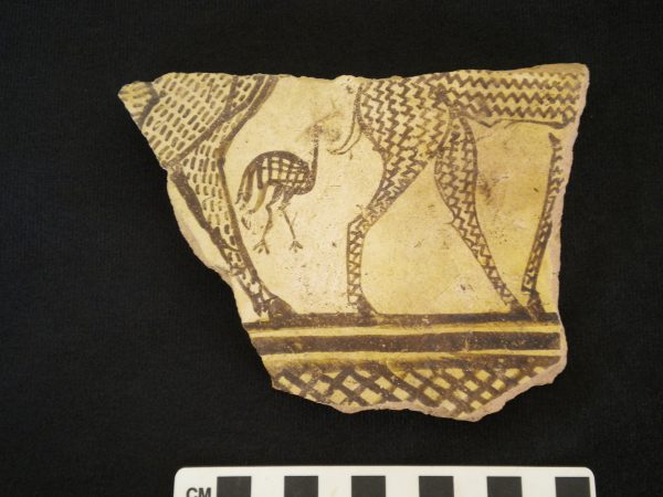pid000548_Tell-Zeidan_Syria_2009_08_Painted-Sherd-of-Animals