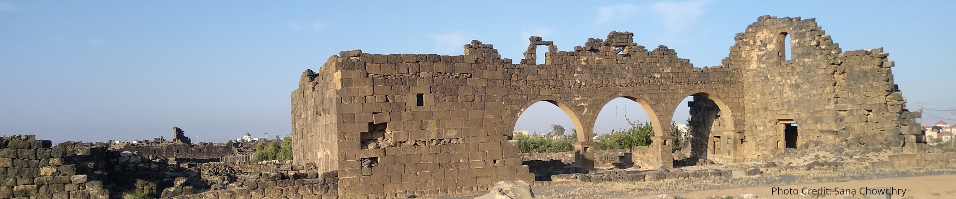 A shot of the Western Church where the 2022 UJAP excavation took place