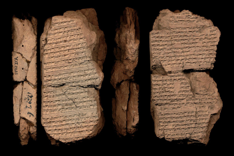 Figure 2: Medical Text, Middle Assyrian period (ca. 1400 – 1000 BCE) (Cuneiform Digital Library Initiative P281823)