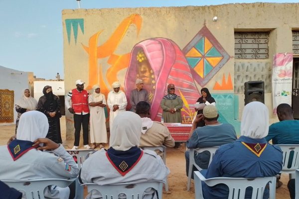 Opening ceremony at the Kaswa Museum.