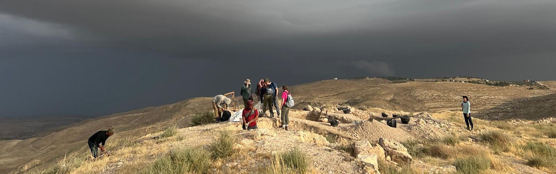 Excavations at Khirbet al Mukhayyat in Jordan