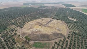 Aerial view of Tepe Gawra.