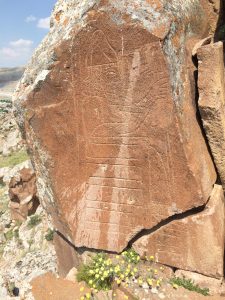 Carved depiction of Great King Hartapu, who ruled in the 8th century BCE in the Konya Plain.