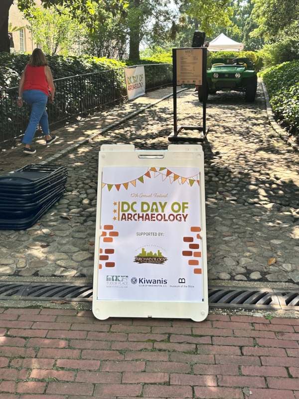 Entrance to the event