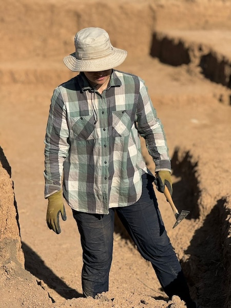 Photo of Ofelia in Trenches at RLIIM