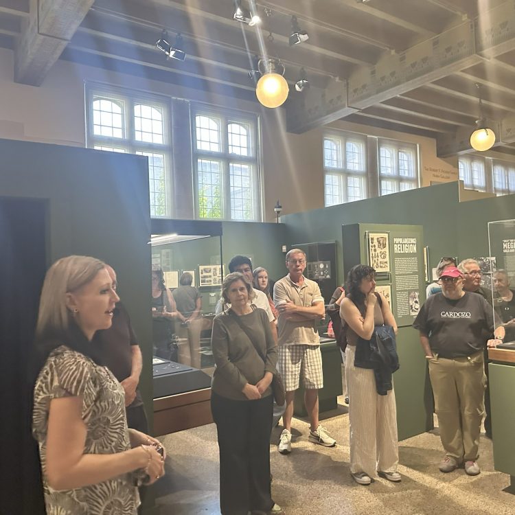 Kiersten Neumann discusses her new exhibit at ISAC: "Megiddo: A City Unearthed, A Past Imagined", Sept. 18, 2025.