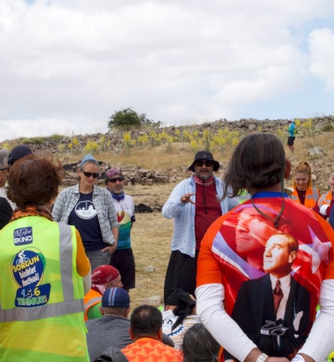 Atabas_Anatolia_1 I gave a talk about Kerkenes to a group of cyclists who visited the site during the Sorgun Bicycle Festival.