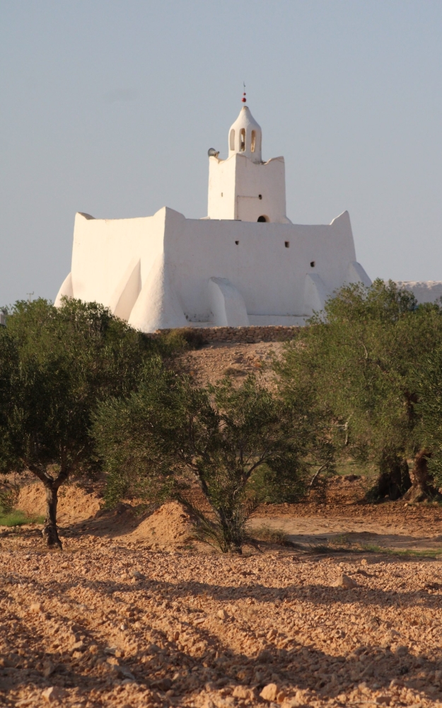 The Maghzal Mosque in Ben Maaqal, Djerba | صورة لجامع مغزال ببن معقل جربة