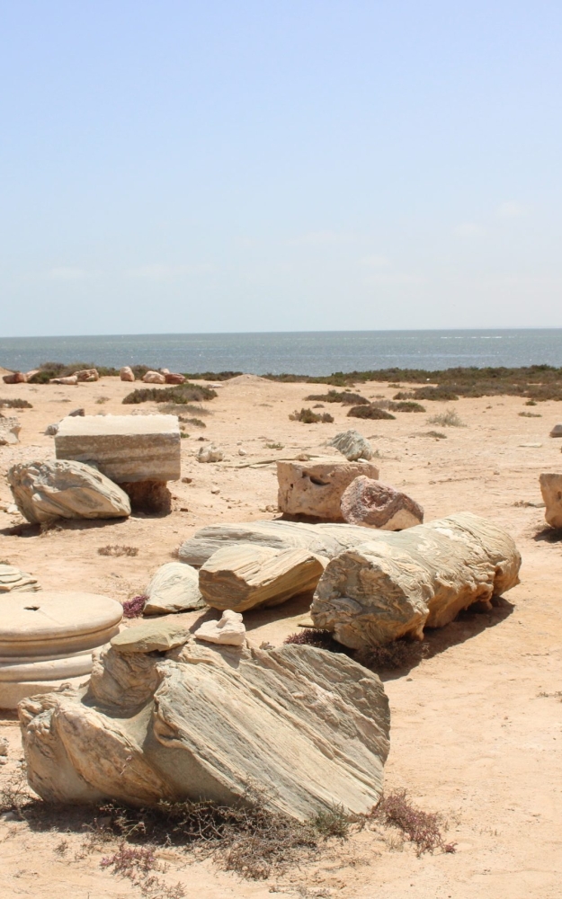 THE MENINX ARCHAEOLOGICAL SITE IN DJERBA | صورة عامة لموقع ميننكس الاثري بجربة