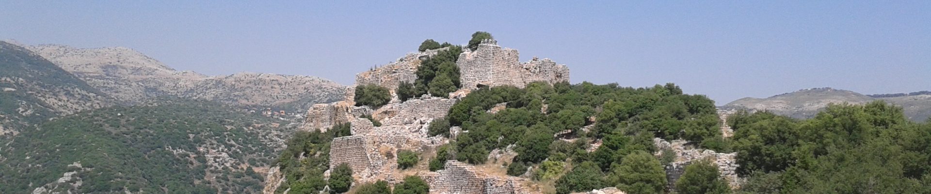 Nimrod Fortress photographed by Emily Gray in 2017